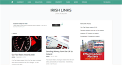 Desktop Screenshot of irishlinks.co.uk